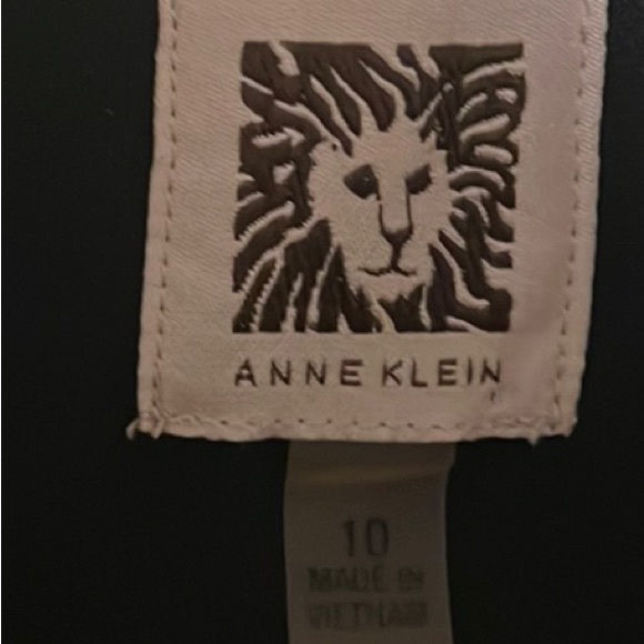 Annie Klein, Sleeveless, Scoop Neckline, Beautiful Hem Dress, Multi, Size 10 - Picture 4 of 7